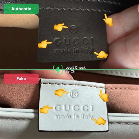 fake vs real gucci marmont bag|authentic gucci marmont.